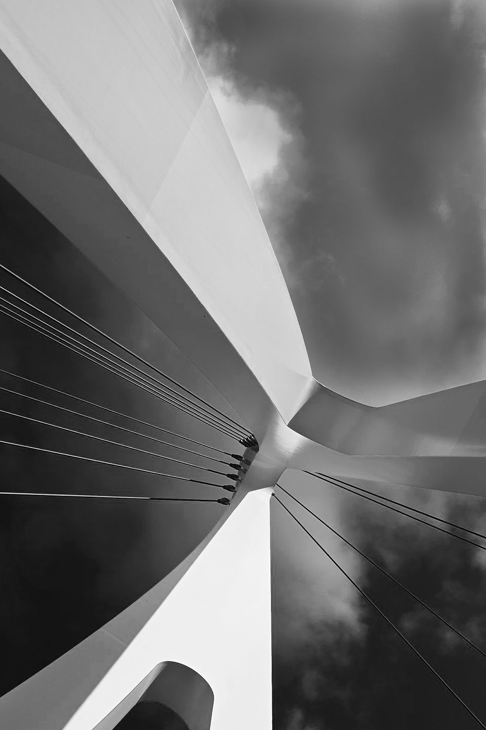 Govan Bridge looking up