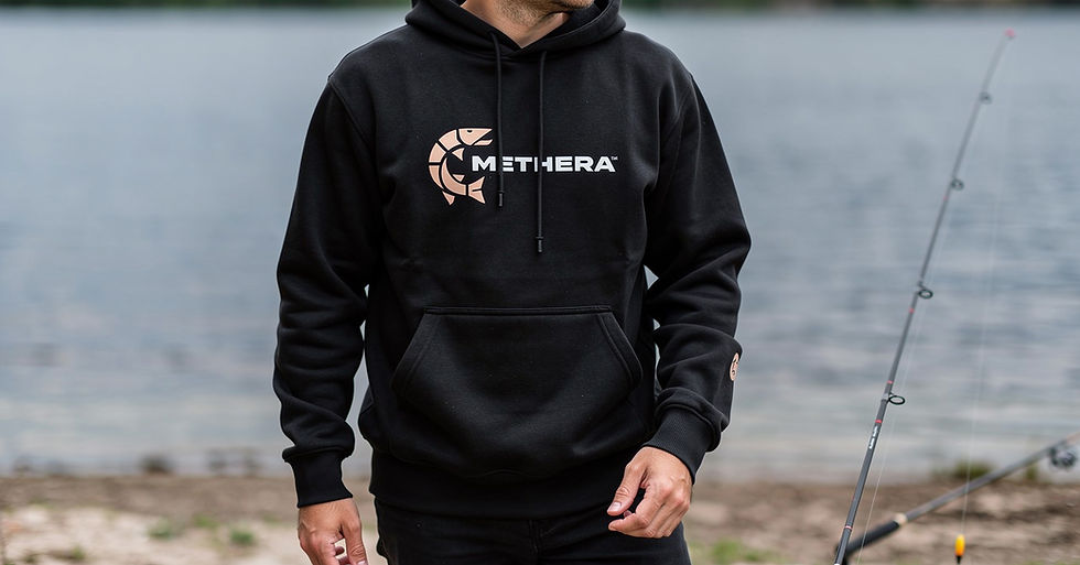 Thumbnail: Black METHERA hoodie worn by lake