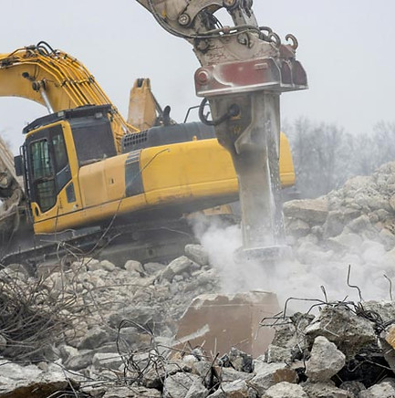 Concrete Removal, Concrete Demolition, Construction - Photo by Marek-Studzinski - Lee Excavation, LLC - Clarksville, TN - Kentucky