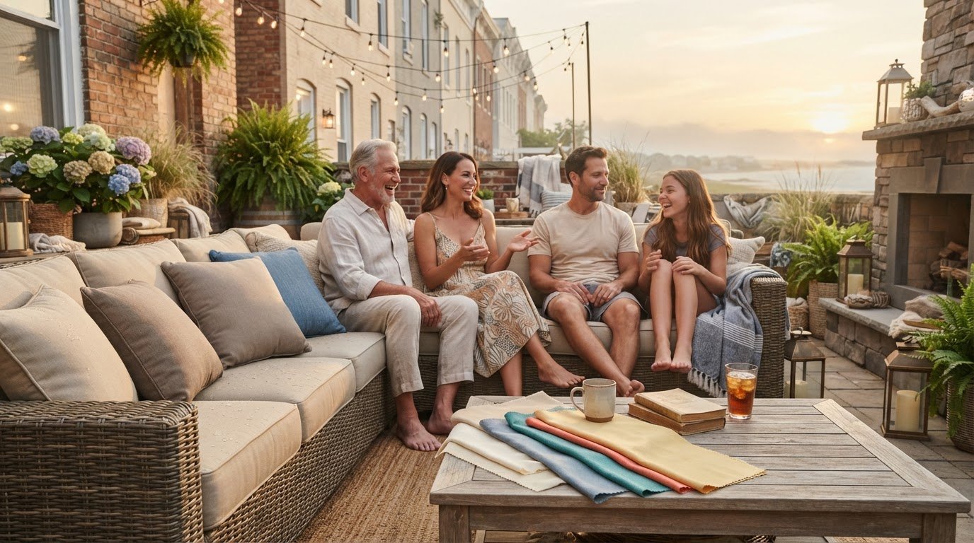 High Performance Outdoor Fabric for Different Climates