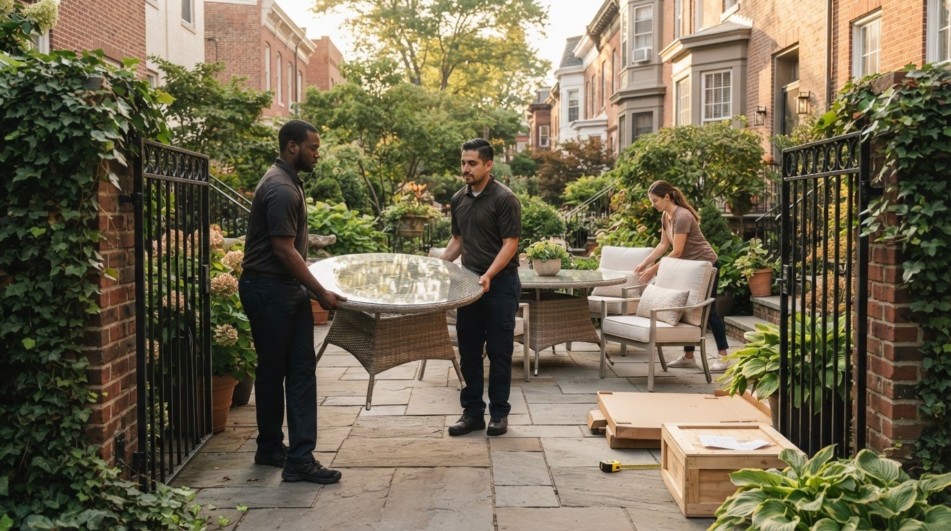 Patio Furniture Delivery and Installation in Philadelphia
