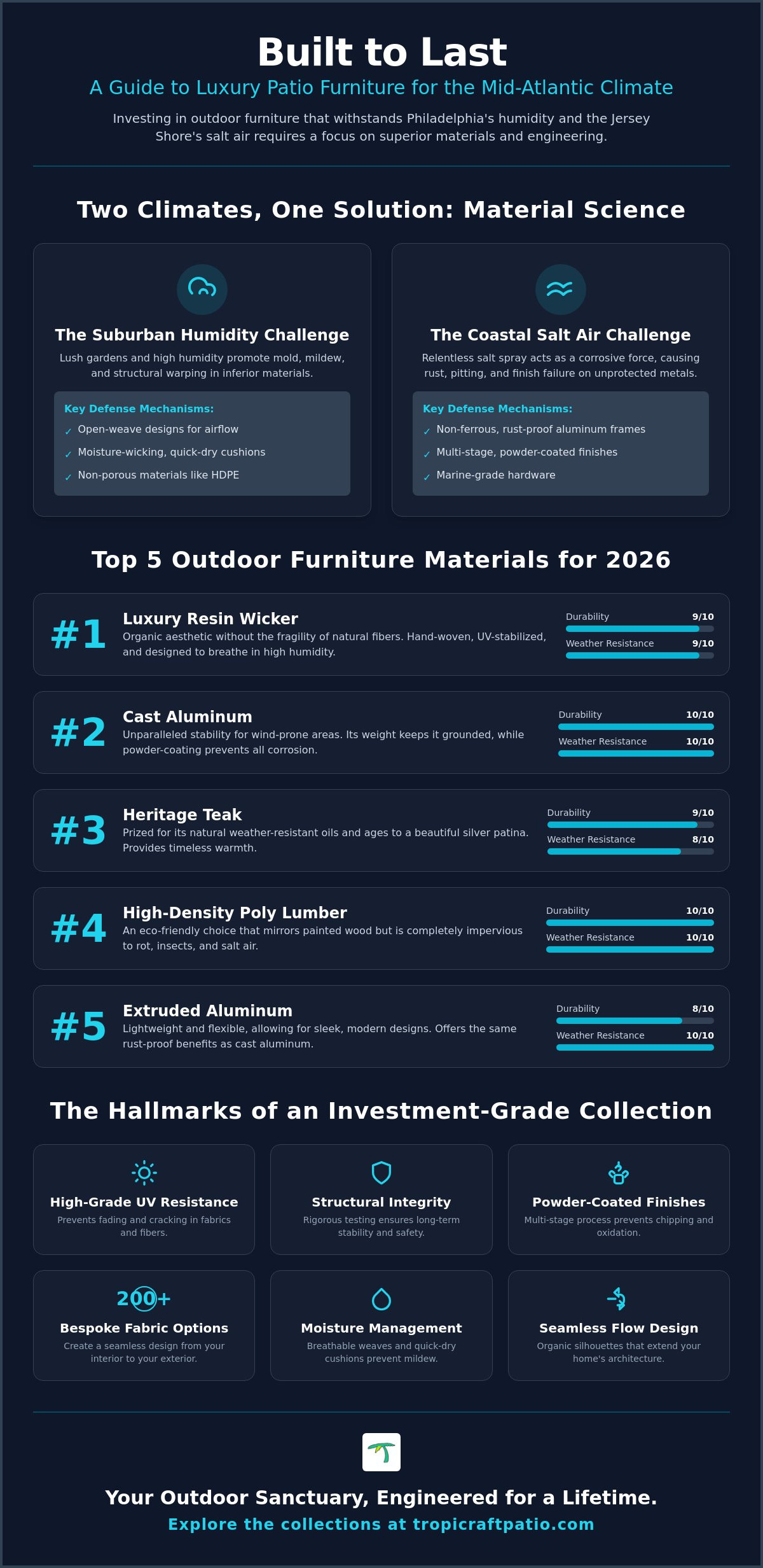 Luxury patio furniture Philadelphia