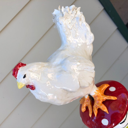 Chicken Totem topper