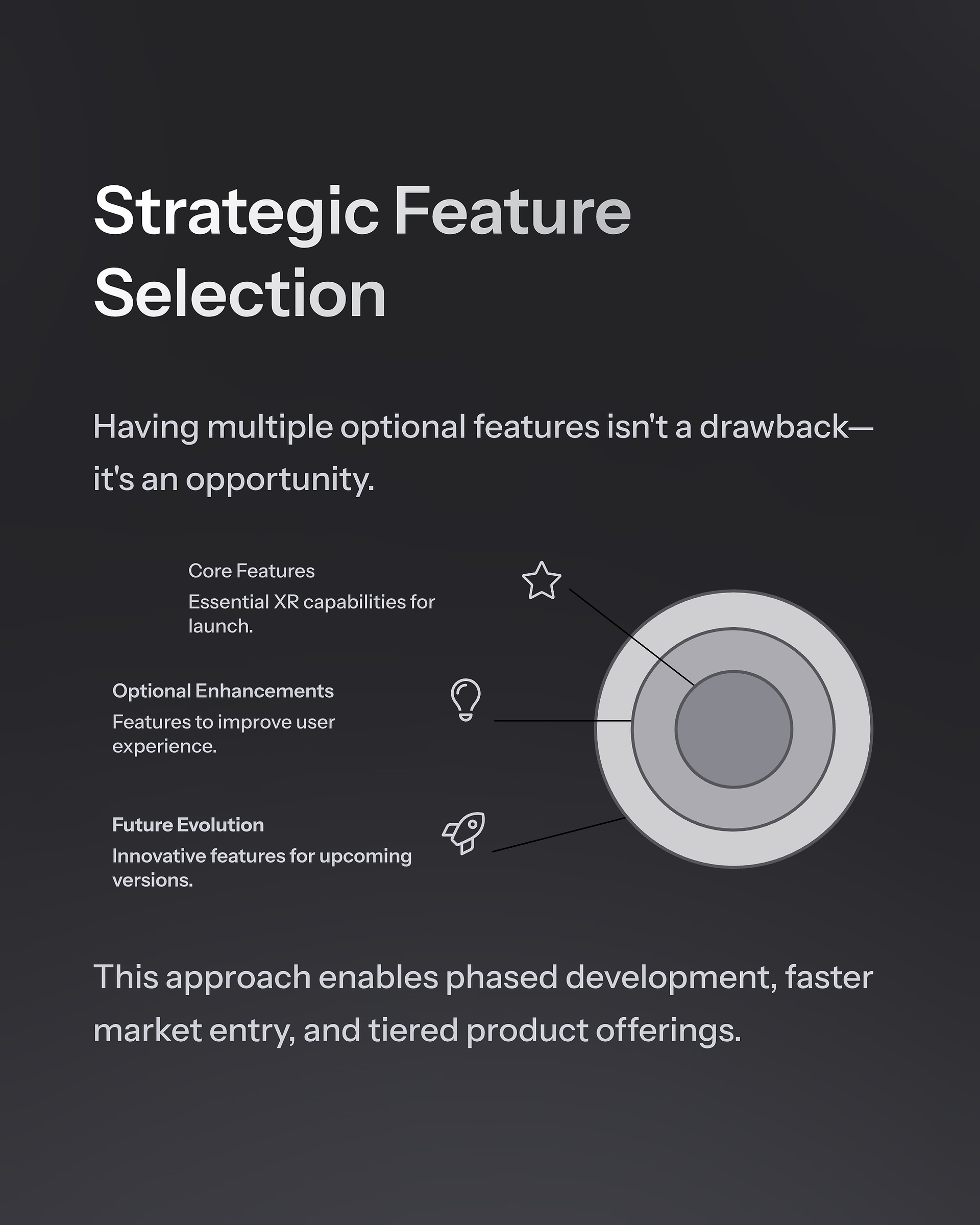 XR for Bikers Strategic Feature Selection