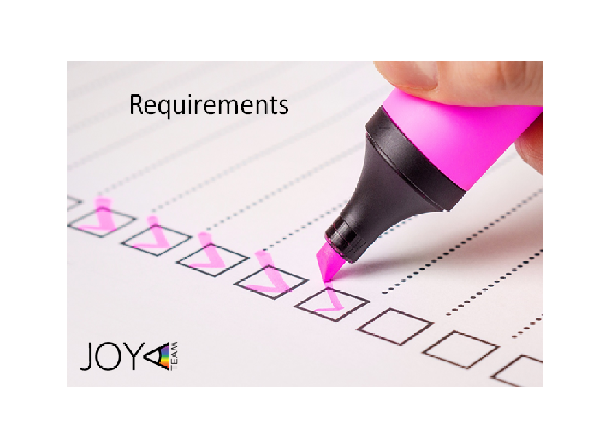 Requirements Checklist