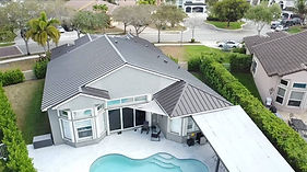 Dark Bronze Metal Roof 