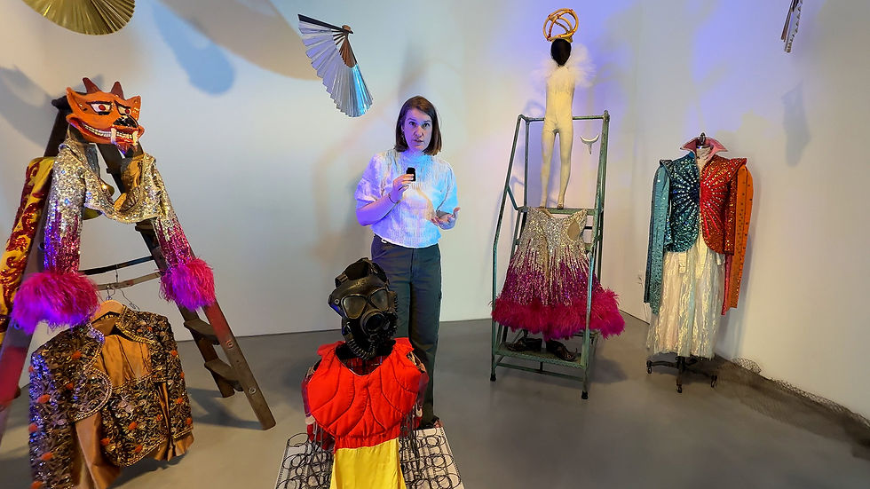 Rachel Rosenthal and King Moody: Instant Theatre / performance art documents at Roberts Projects