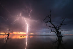 Lightning on the Lake