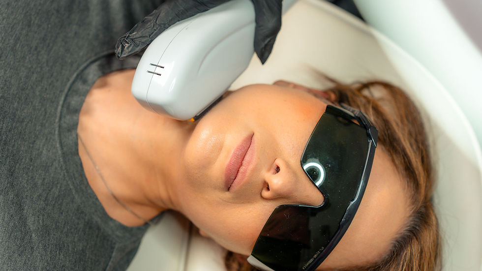 Allegro Motion IPL skin rejuvenation treatment performed on a patient’s face in Merrylands.