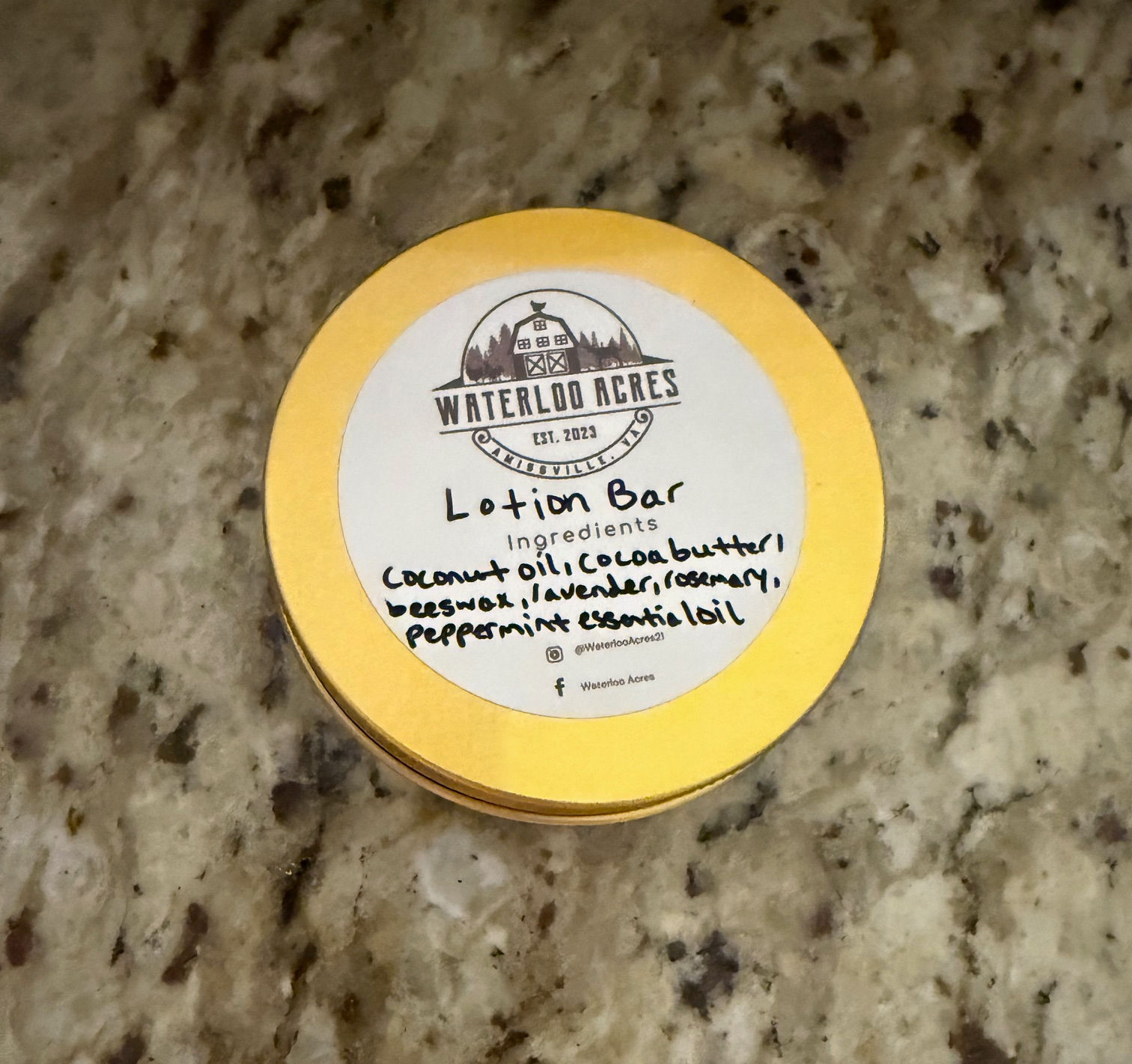 Lotion Bar