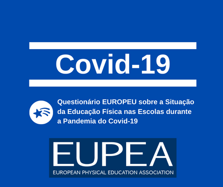 Colabore no estudo europeu sobre a EF no período da pandemia COVID 19