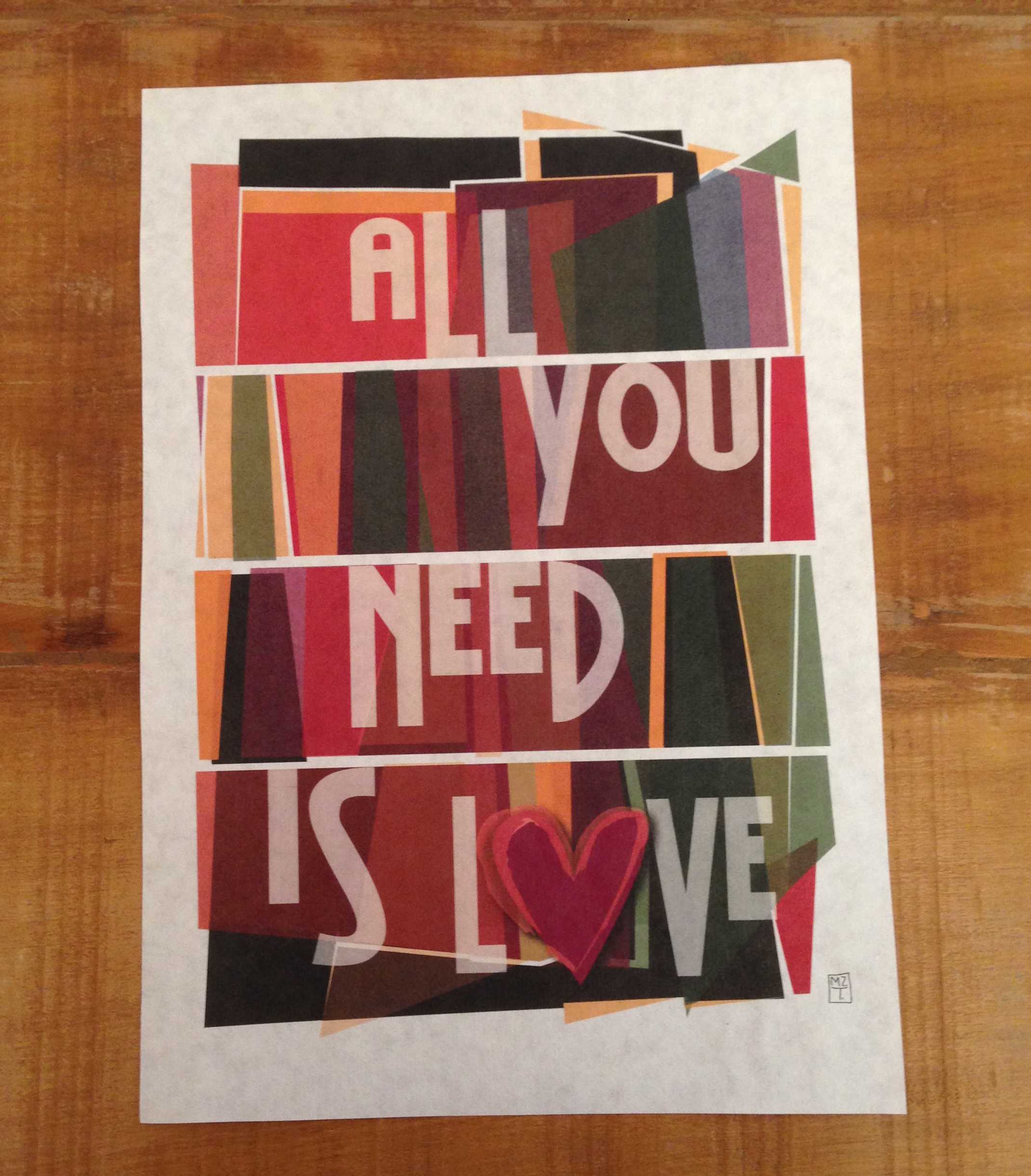 Ilustração Love