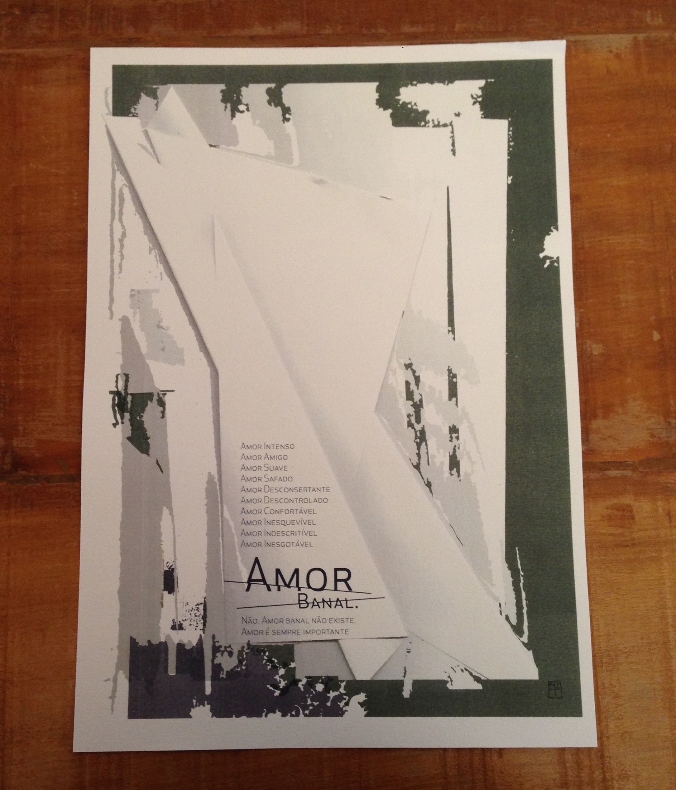 Ilustração Amor Banal