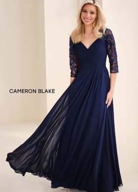 A person in a formal dress
