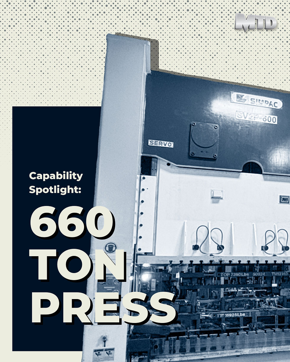          MTD Servo Press Capability