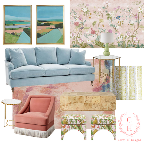 Grand Millennial Living Room Ideas Virtual Interior Design Crew Hill Designs Oklahoma City Designer