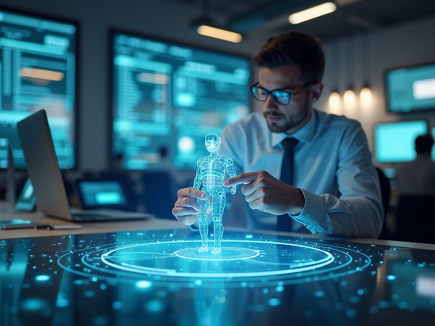 A-futuristic-office-scene-with-holographic-displays-and-ai-powered-assistants-enhancing-pr