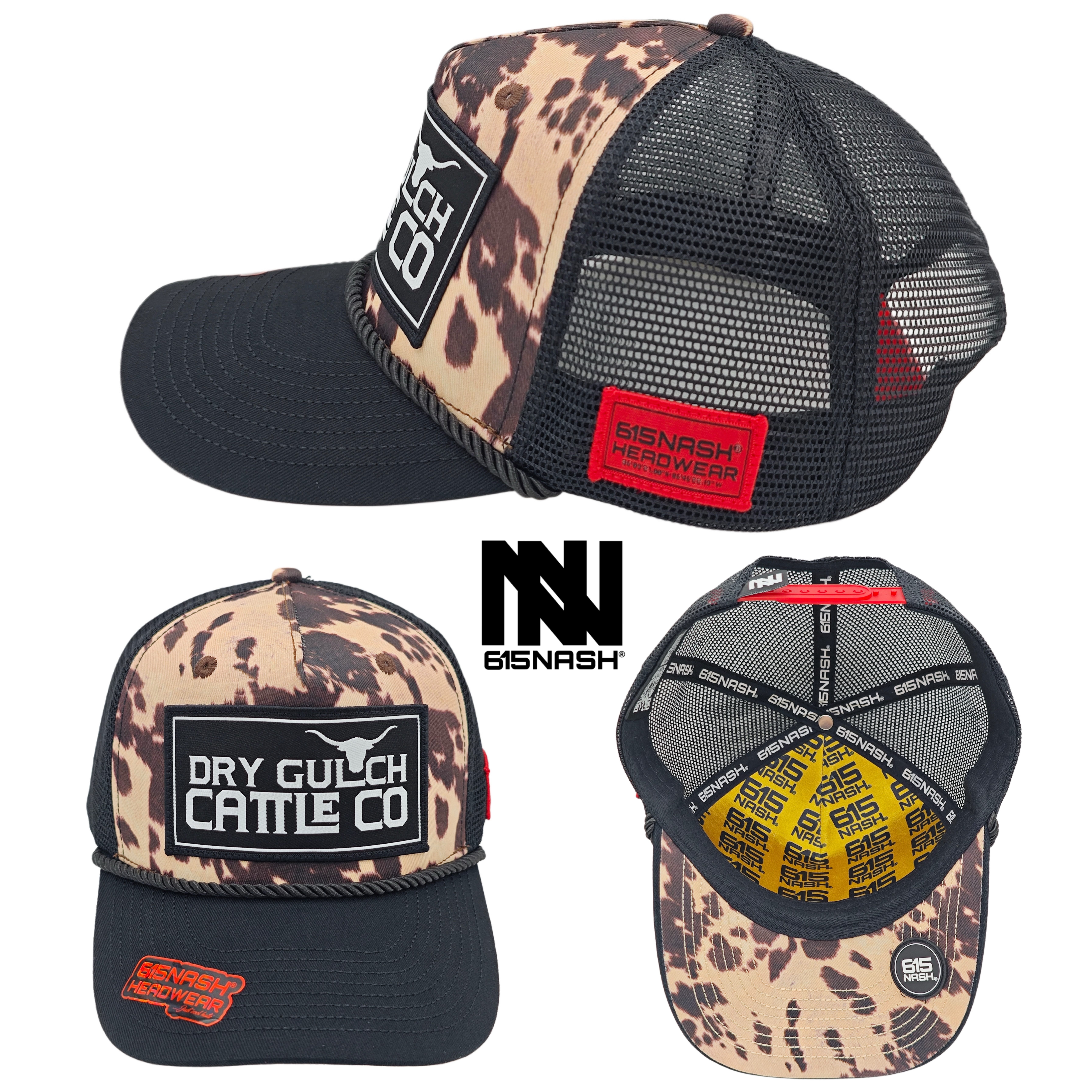 Dry Gulch Cattle Co Patch by 615Nash® Headwear