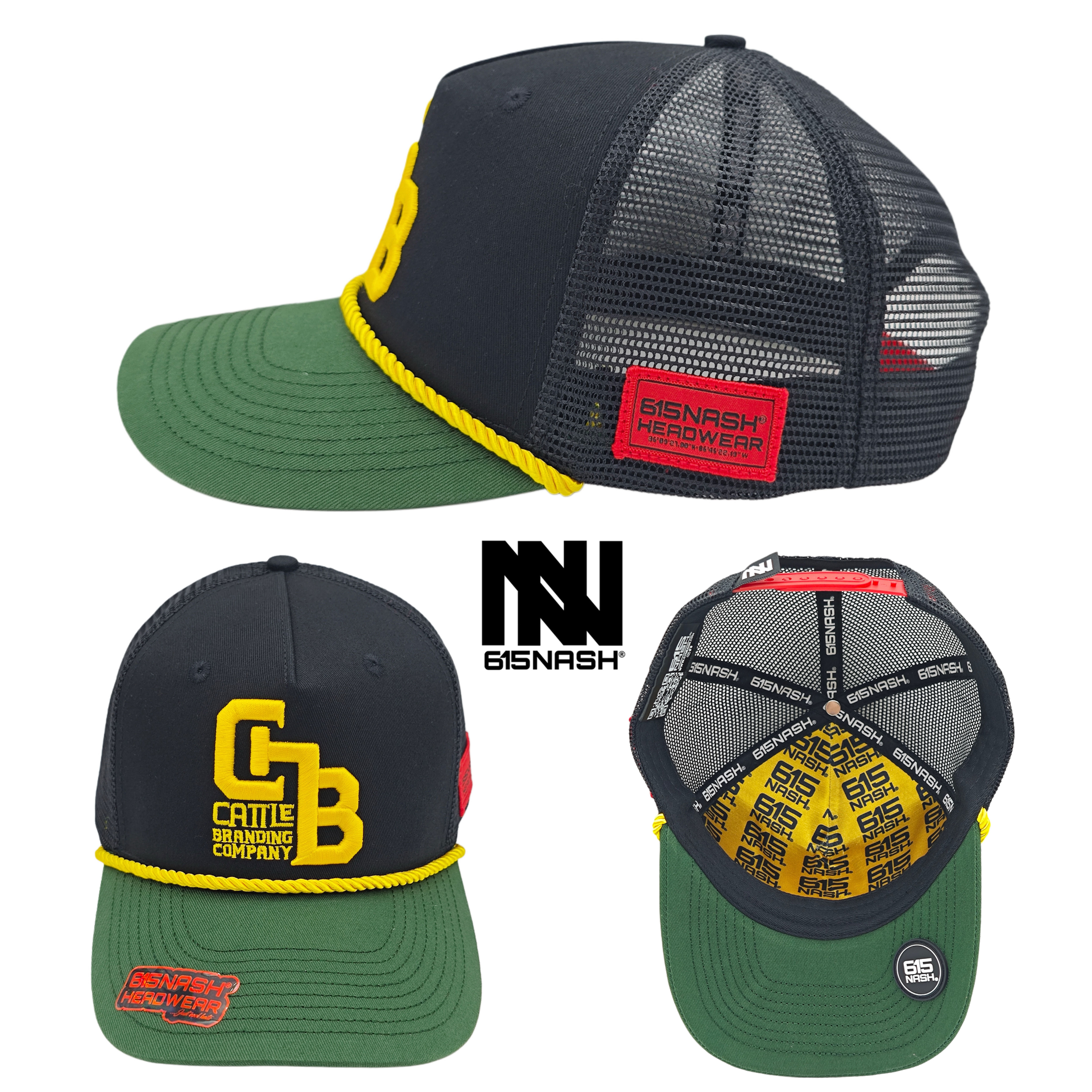 CB Cattle Branding Co by 615Nash® Headwear