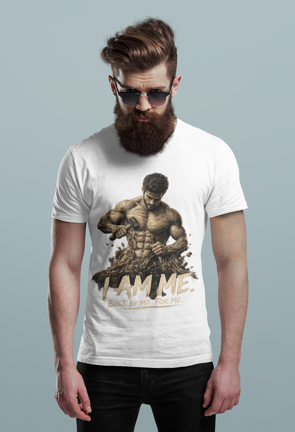 Thumbnail: Man Chisels the Rock T-shirt