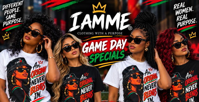 Thumbnail: I AM ME® 'An Original Never Blends In' Statement Tee