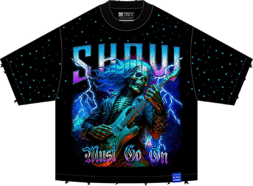 Miniature : Show Must Go On Shirt Black