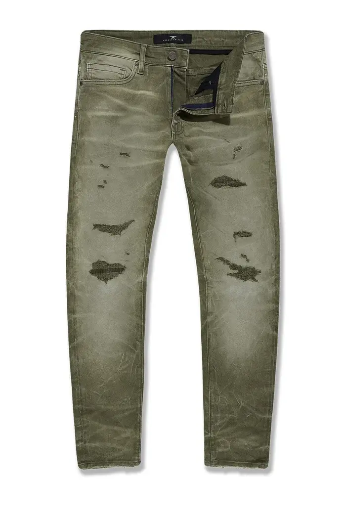 Thumbnail: Collins - Meadowlands Denim  Olive