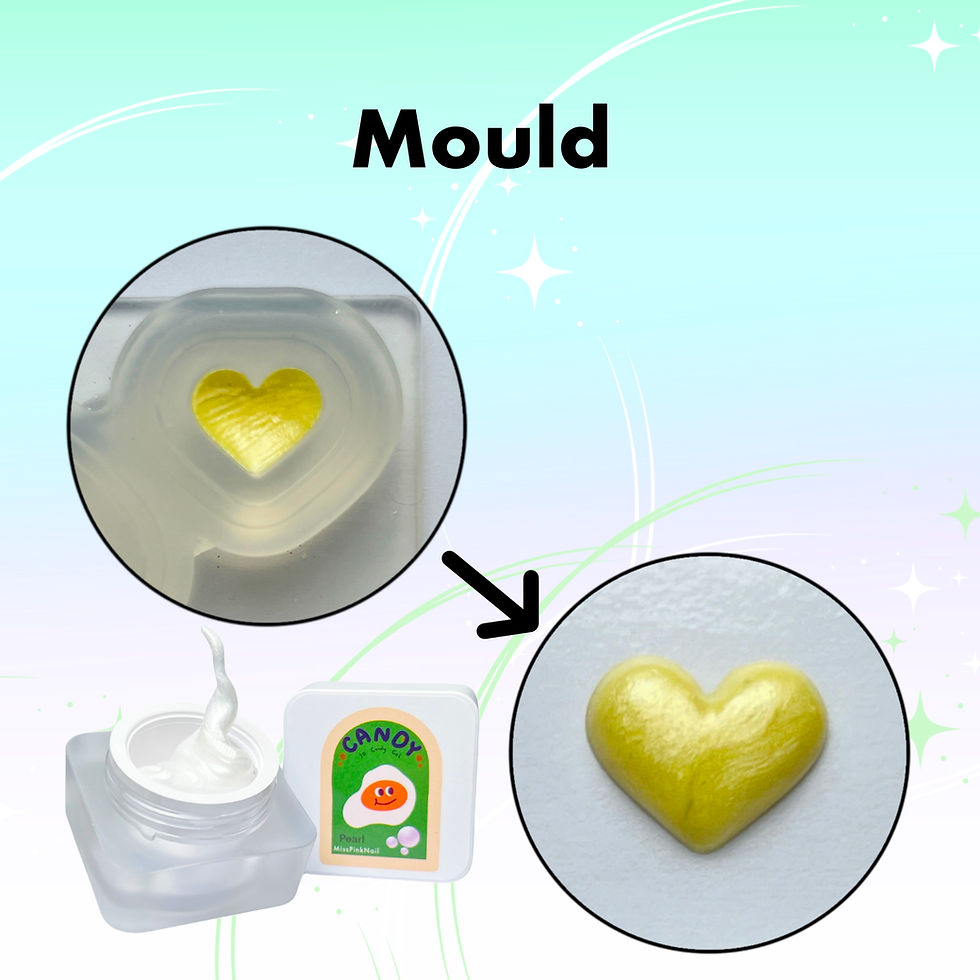 Miniaturbild: Perlmuttfarbenes Candy Gel, Antihaft-Handgel, 5 g, Misspinknail