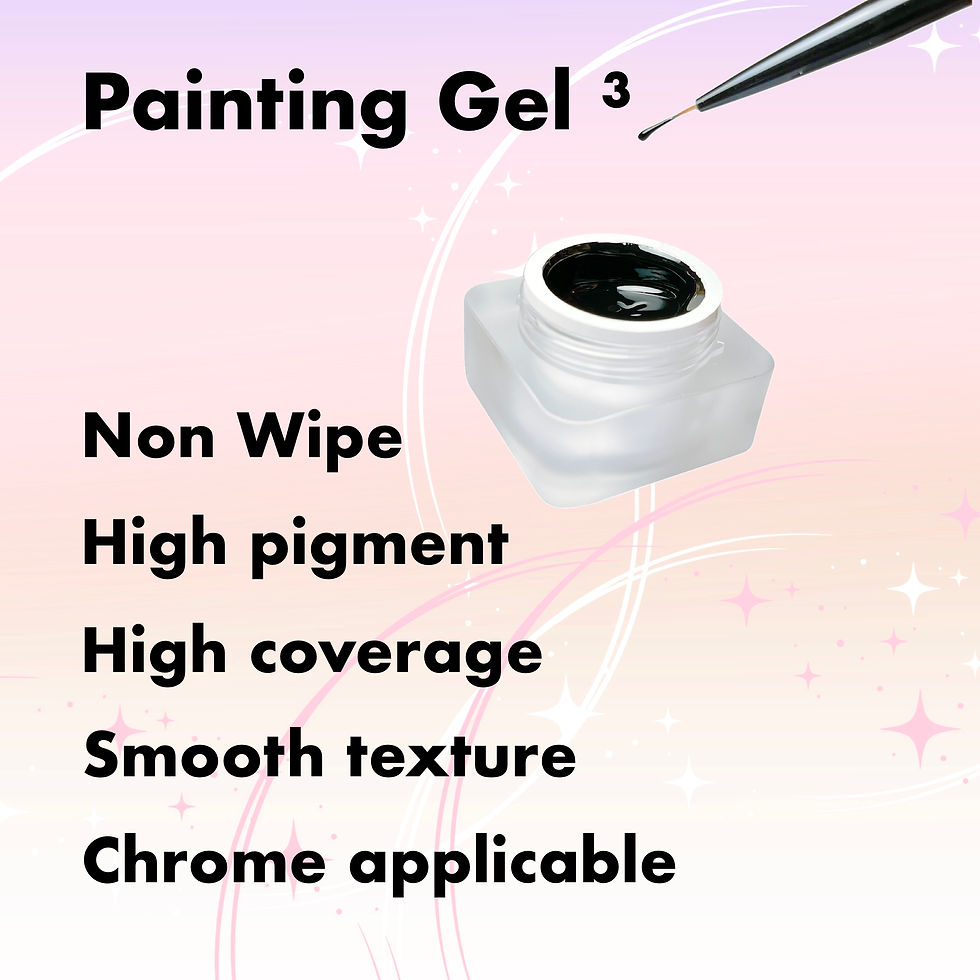 Miniaturbild: Malgel³ S01 Schwarz, nicht abwischbar, 5 g, Misspinknail
