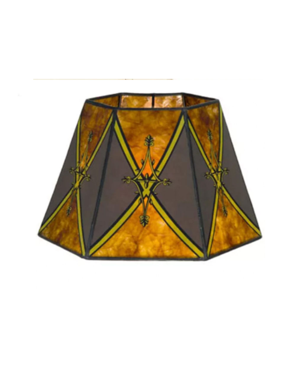 Decorated Mica Shade