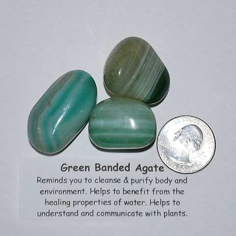 Agate - Green Banded | Dragonsmantle
