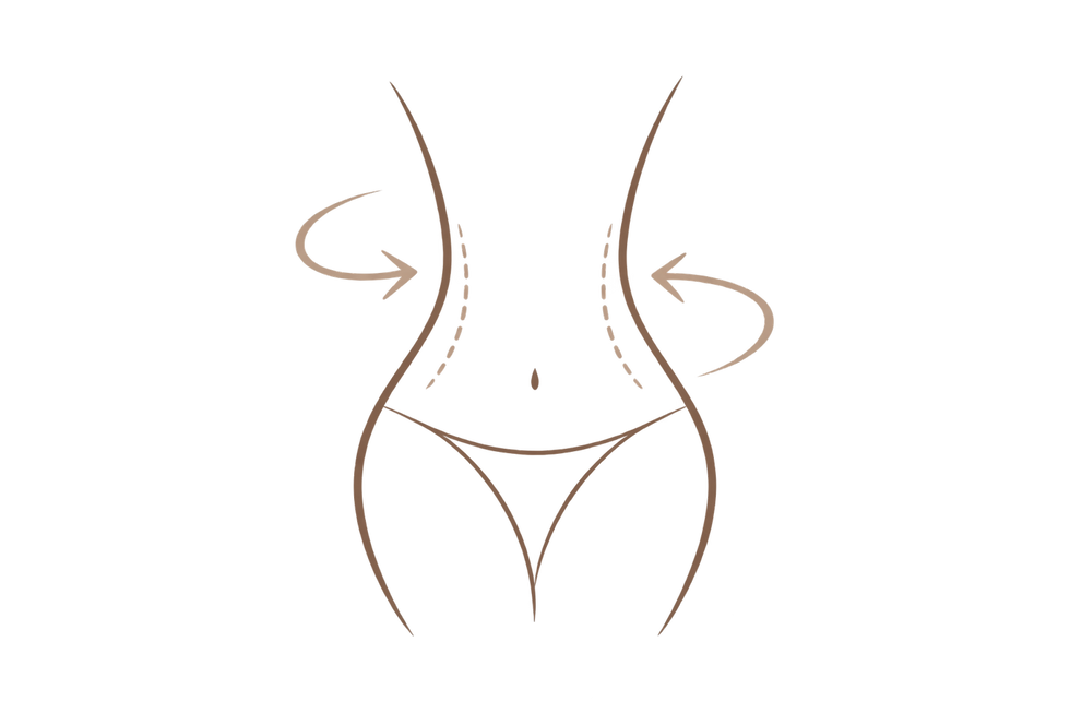 Icône de silhouette pour des soins du corps à Dunkerque.