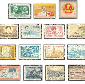 Ancestor of Vietnamese stamps