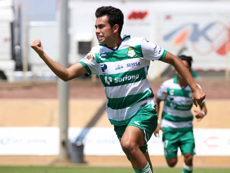 SANTOS LAGUNA SUB 20 ESCALÓ AL TERCER LUGAR DE LA TABLA