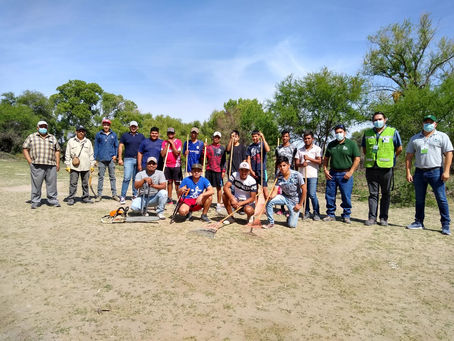 limpieza márgenes del Río