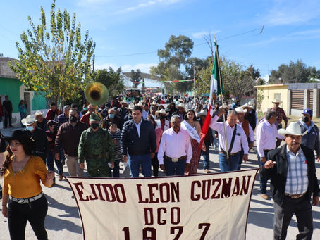 CONMEMORAN EL 94 ANIVERSARIO DE LA VILLA DE LEÓN GUZMÁN