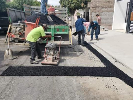 TRABAJOS DE BACHEO SON PERMANENTES EN LERDO