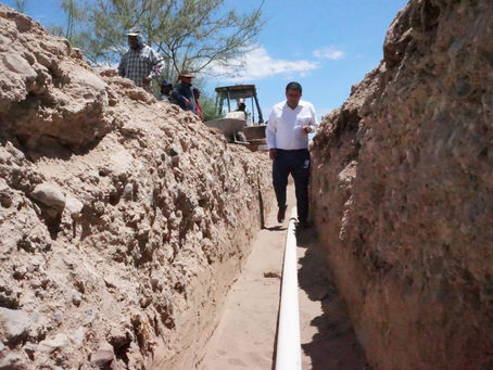 EN EL RAYO, SE BENEFICIAN FAMILIAS CON AMPLIACIÓN DE RED DE AGUA POTABLE