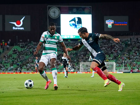 AGUERRIDO DUELO ENTRE SANTOS LAGUNA Y LA FRANJA