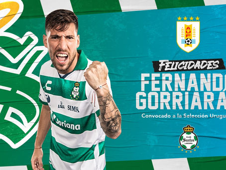 GORRIARÁN EN LA LISTA DEFINITIVA DE LA SELECCIÓN URUGUAYA