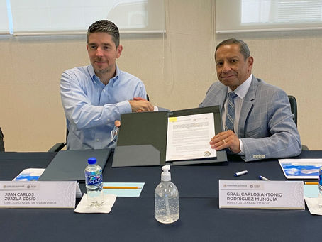 AFAC Y VIVA AEROBUS FIRMAN CONVENIO DE TRANSFERENCIA EN MATERIA DE CAPACITACIÓN Y SERVICIOS TECNOLÓ