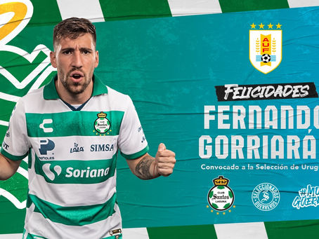 FERNANDO GORRIARÁN EN LA LISTA DEFINITIVA DE URUGUAY