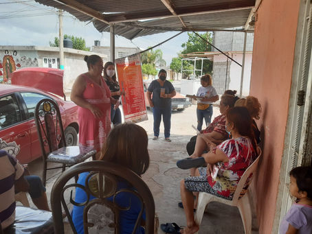 VISITA MÓDULO DE ATENCIÓN A MUJERES, COLONIA LUCIO CABAÑAS