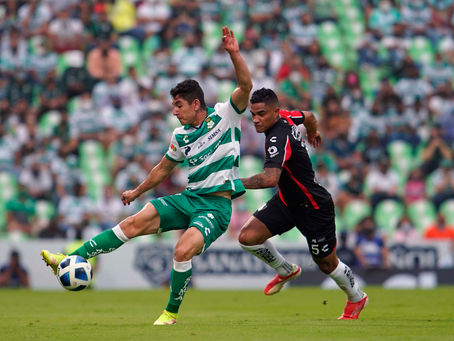 Santos Laguna muy cerca de darle la vuelta al marcador