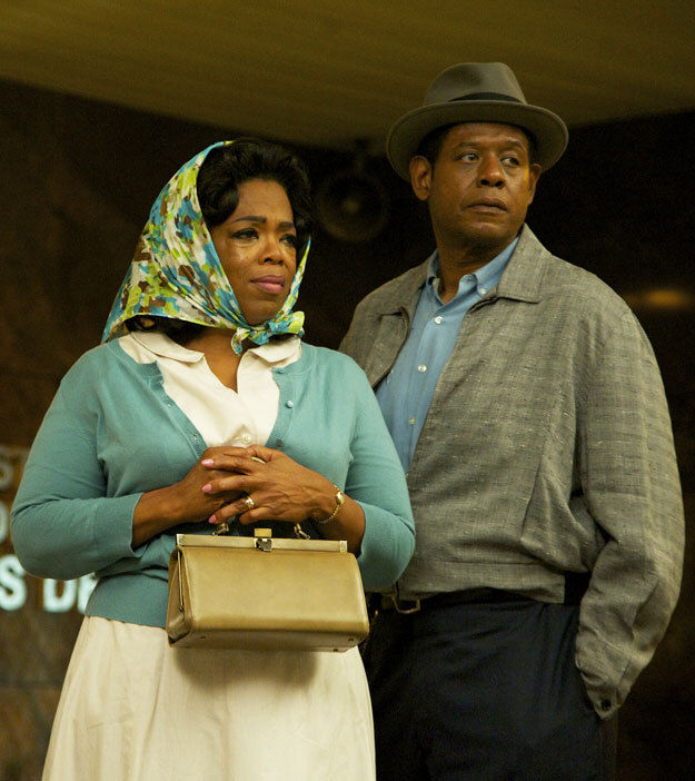 Oprah Winfrey and Forest Whitaker in Lee Daniel's The Butler