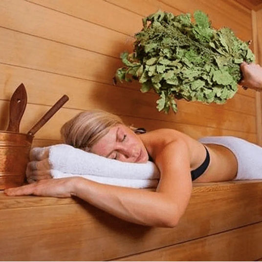 Private Steam Sauna to relax and indulge