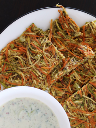 לביבת תבנית. ללא גלוטן, דלת פחמימות ועשירה בחלבון.