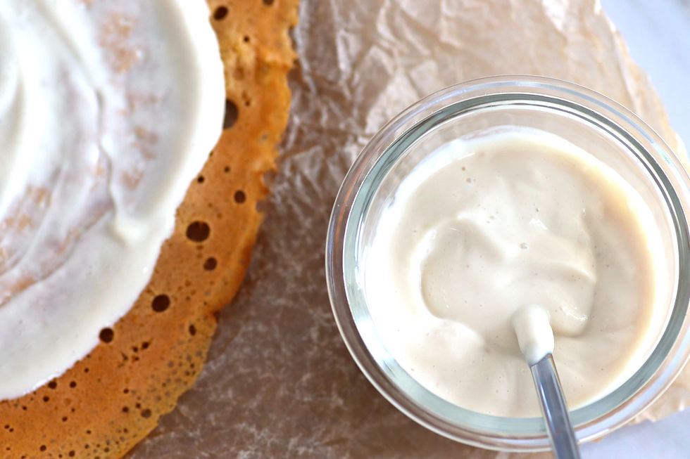 לאבנה טבעונית. ללא גלוטן . צילום: אנה בוזנח.