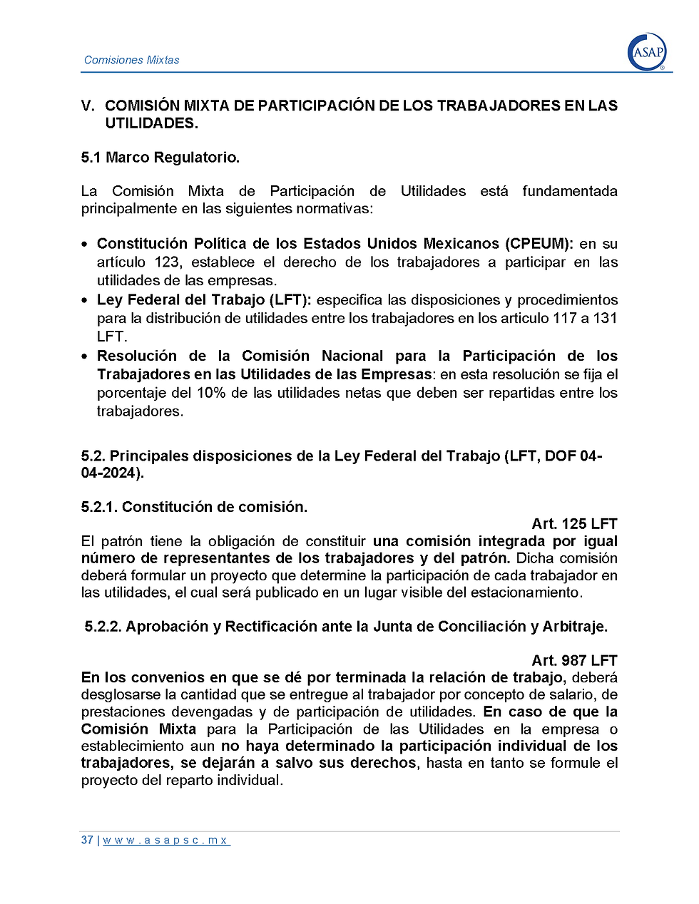 Miniatura: Integración de las Comisiones Mixtas