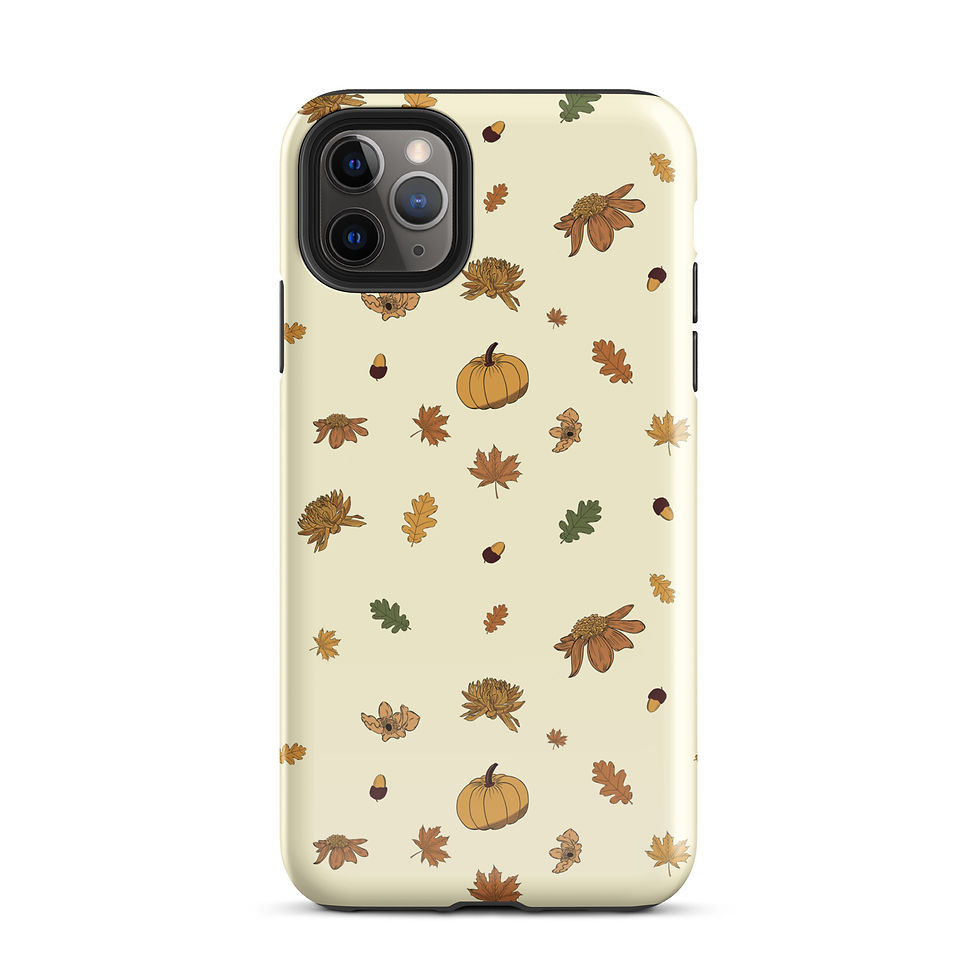 Thumbnail: Autumn Confetti Tough Case for iPhone® | Vintage Fall Collection | By C Studio®